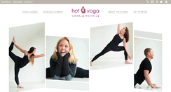 Desktop Screenshot of hotyogacville.com